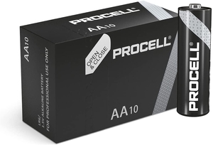 AA Duracell Procell Batteries 1.5v (Pack of 10) 